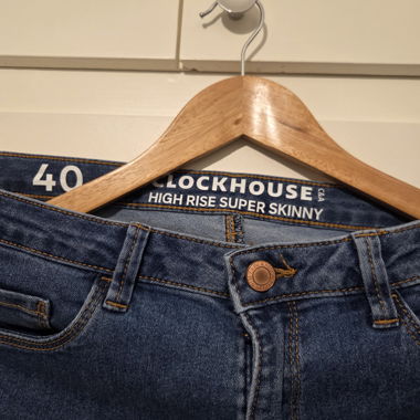 New blue jeans