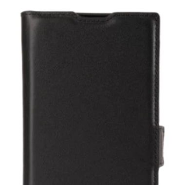 Samsung S25 Ultra Hülle mit Kartenhalter schwarz