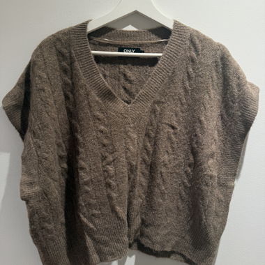 Gilet in maglia ONLY marrone
