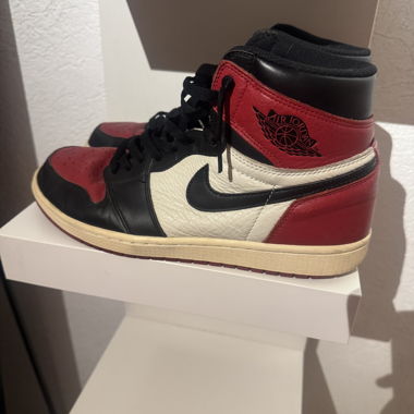 Jordan 1 high Bred toe