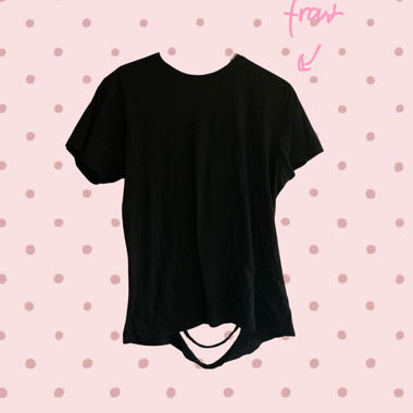 T-shirt dos nu squelette