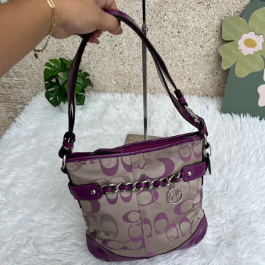 Coach Schultertasche, good condition!