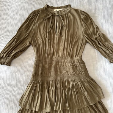 Maje Olive Green Dress