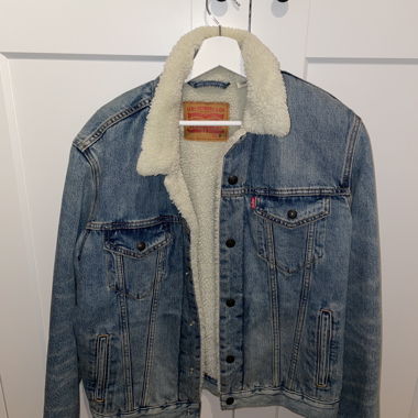 Giacca jeans Levi’s foderata in pelliccia sintet