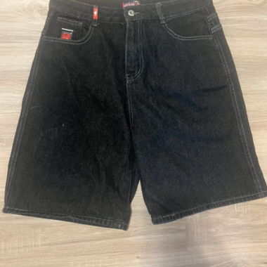 Shorts en jean noirs
