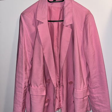 Rosa Blazerjacke
