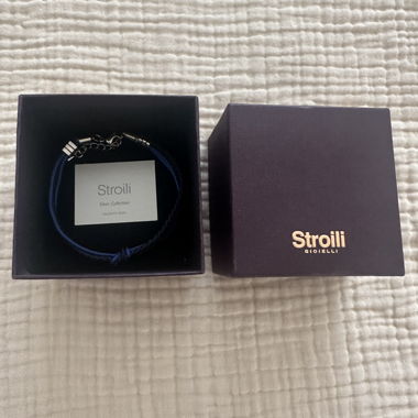 Stroili Armband blau/silber
