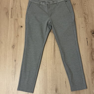 Pantaloni a righe grigie W32 L30
