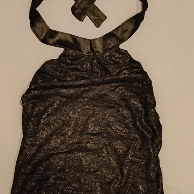 Top nero Fun Femme Neckholder