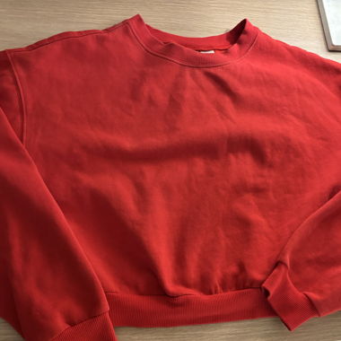 Roter Pullover