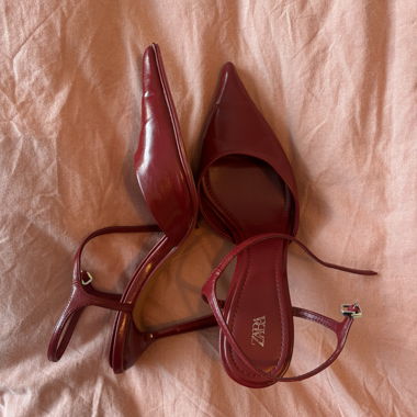 ZARA red heels