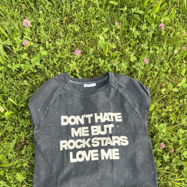 T-shirt baby unisex rock n‘roll / crop top