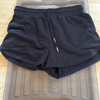 Black Sweatshorts