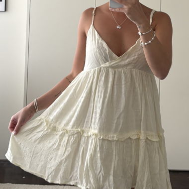Sommerkleid Hellgelb