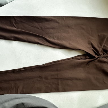 Brown sports leggings