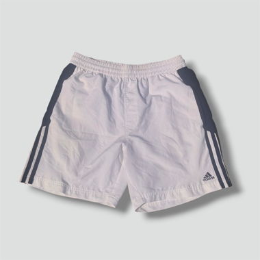 Adidas sportswear white shorts