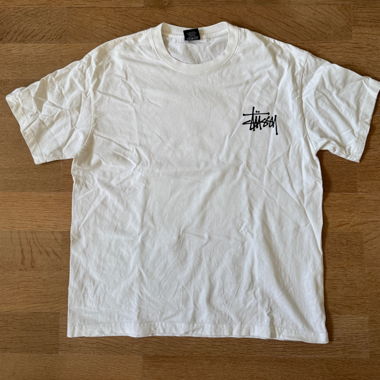 Stüssy T-Shirt blanc Grösse L