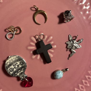 Set of charms