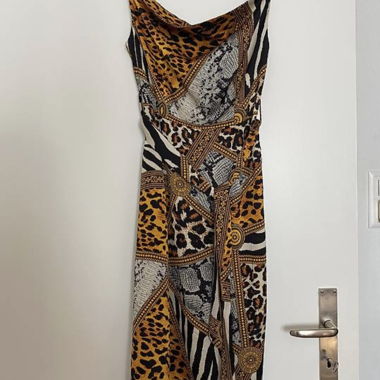 Freizeitkleid mit schönem Animalprint
