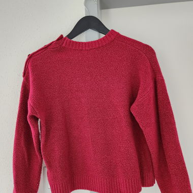 Anna Field roter Strickpullover