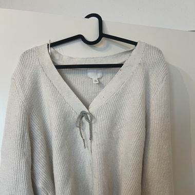Cardigan mit Schleife