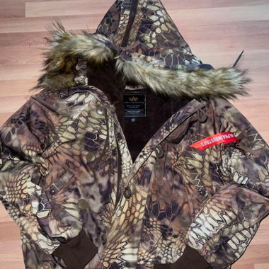 Veste Alpha Industries x Stüssy taille M