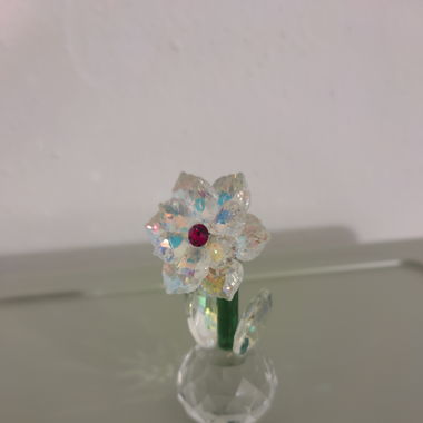 Kristall-Sonnenblumen-Statue