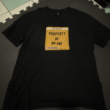 Stradivarius T-Shirt schwarz