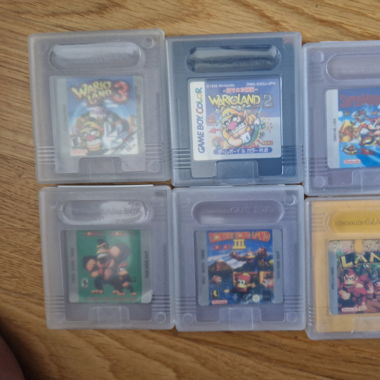 Game boy 6 jeux