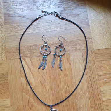 Ensemble de bijoux "attrape-rêves"