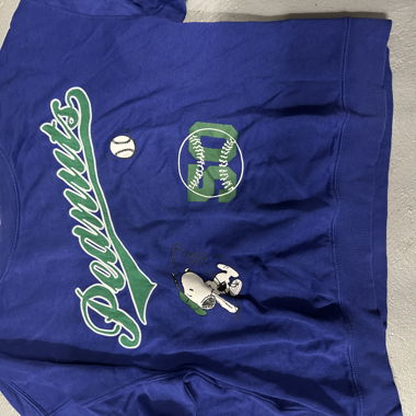 Felpa Peanuts blu