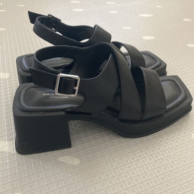 Sandales en cuir