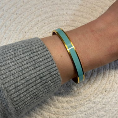 Bracelet jonc acier inoxydable 