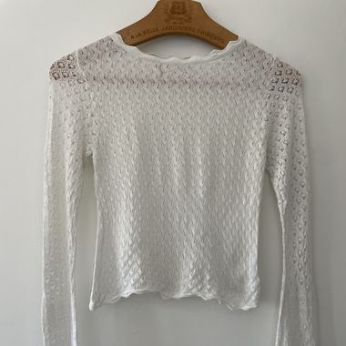 Top en dentelles Zara 