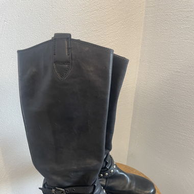 Bottes hautes à talons 