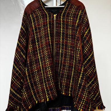 Jacket / poncho in wool Rag & Bone