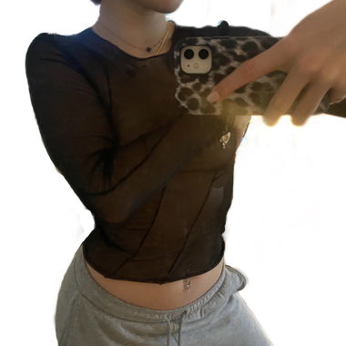 see through longsleeve