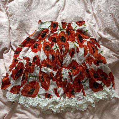 Jupe à fleurs