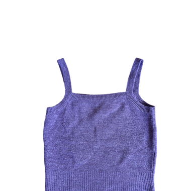 Lila strick top
