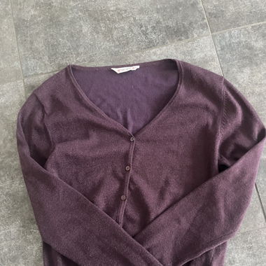 Cardigan Prune Pailletté