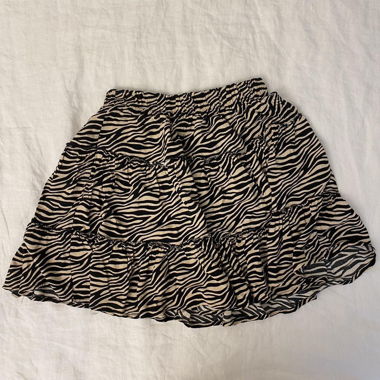 SUBDUED ZEBRA SKIRT