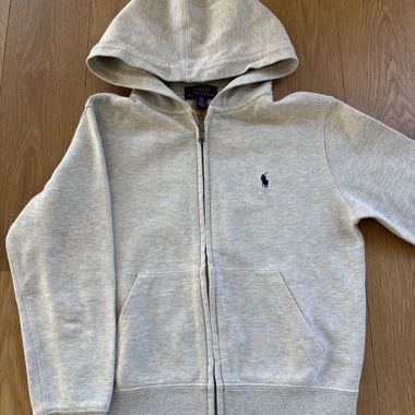 Hoodie Polo Ralph Lauren zippé 140 cm