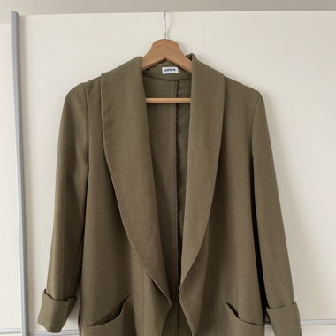Blazer slim olivegrün