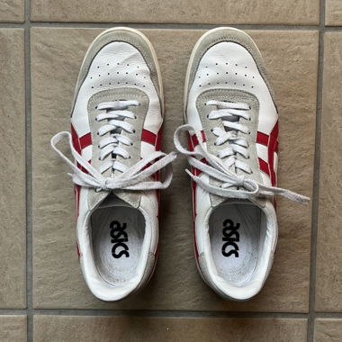 ASICS Sportsneaker weiss/rot