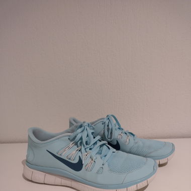 Nike free 5.0, hellblau, Grösse 40.5
