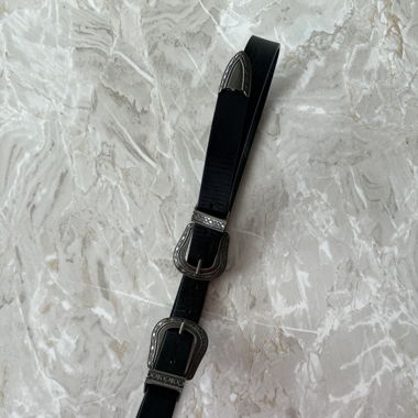 Ceinture double boucle 