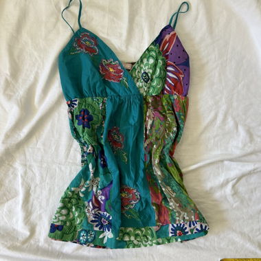 Top d'été vintage taille M 100% coton