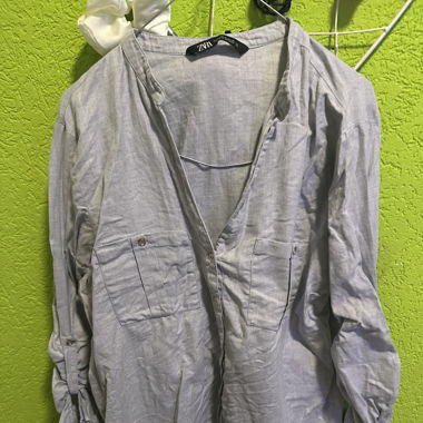 Chemise grise 