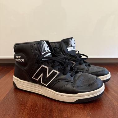 Baskets New Balance 480 hautes noires