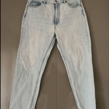 PULL&BEAR Mom Jeans azzurri chiaro EUR 42